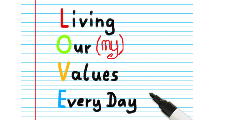Living by My Values (and vibes)